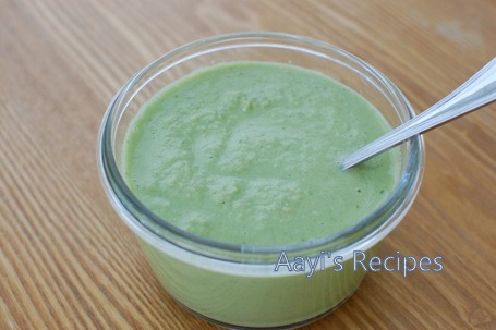 green chutney with lemon