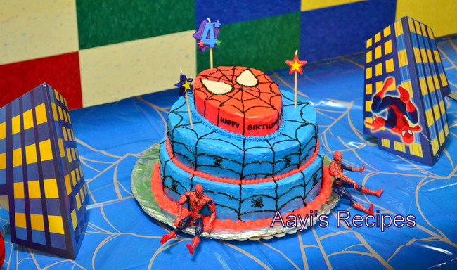 spiderman cake5