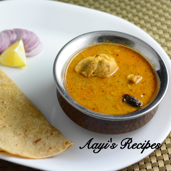 Chicken Curry with Black Cardamom