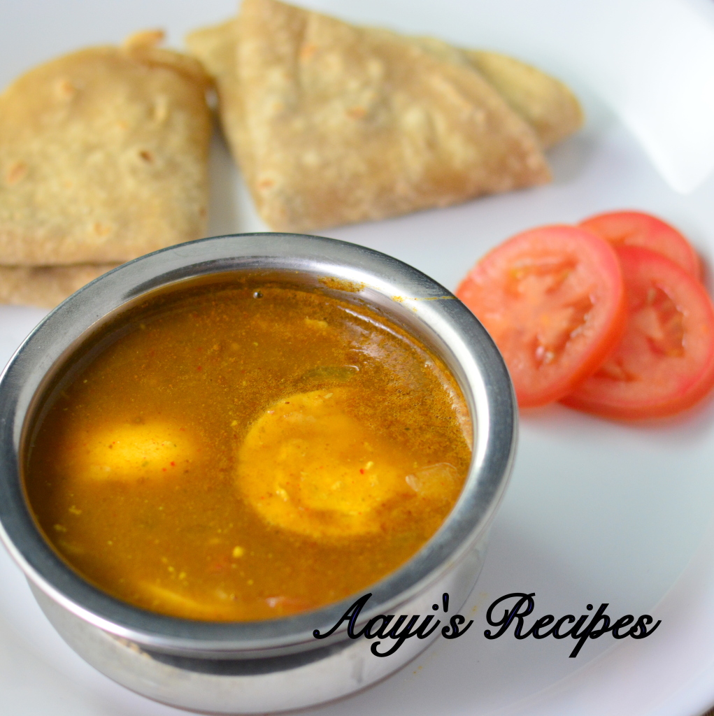 Eggs in Coriander Leaves Curry