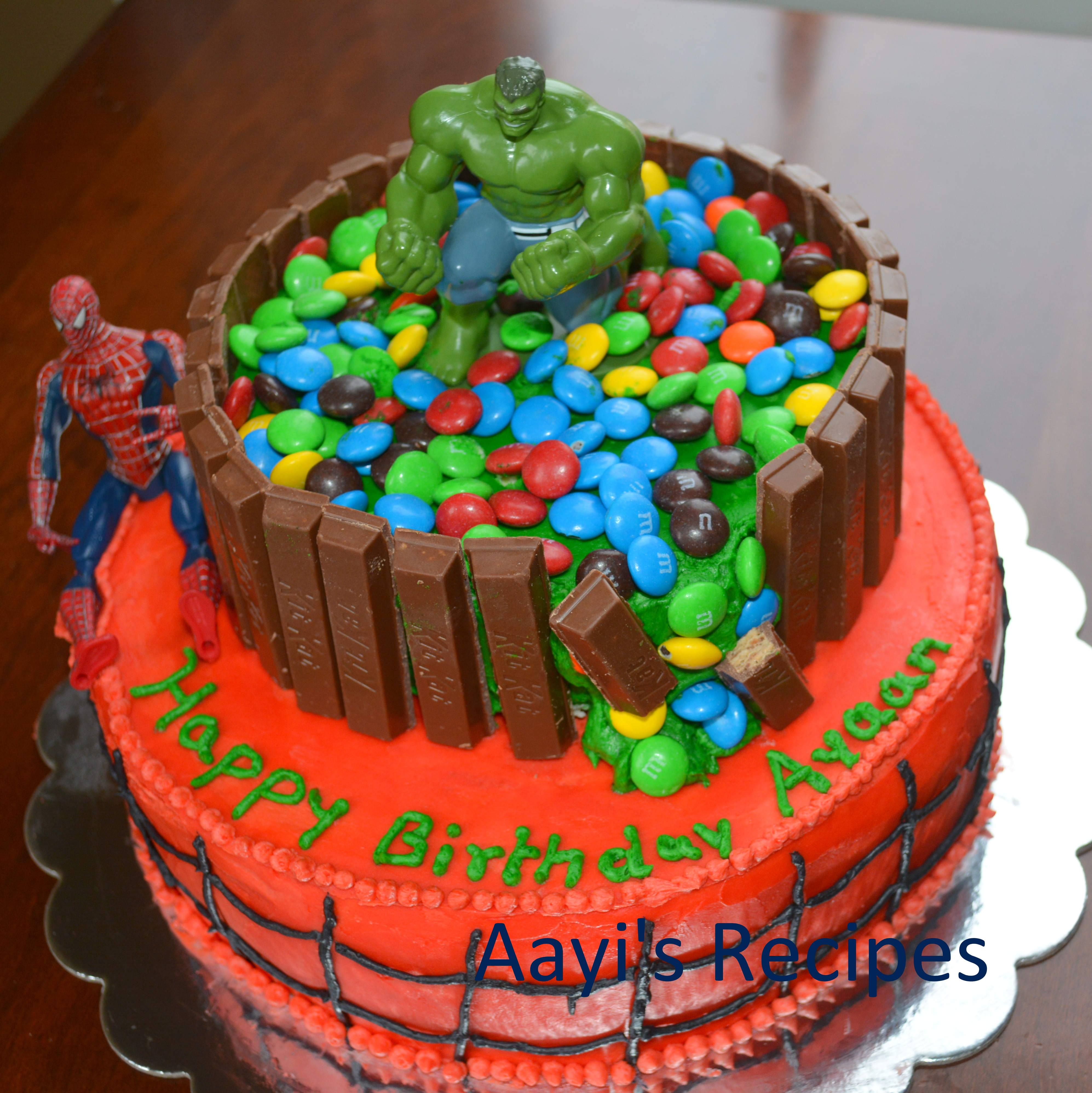 Avengers Theme Cake by bakisto - the cake company